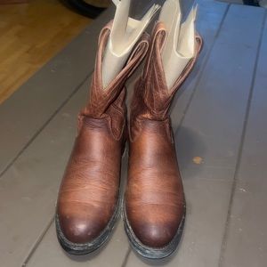 Tecovas Stockton size 9 in Cognac color
